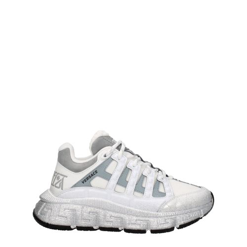 Fabric Athletic Women's Sneakers - Versace - Modalova