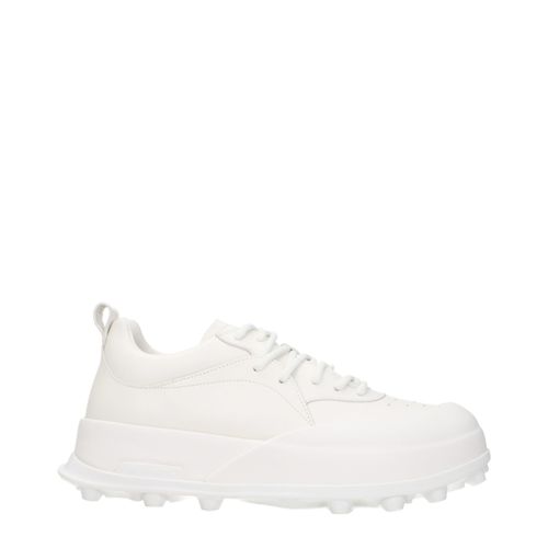 Leather Men's Sneakers - Jil Sander - Modalova
