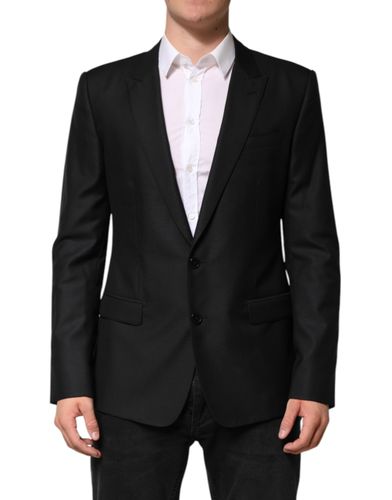 Wool Single Breasted Jacket Men's Blazer - Dolce & Gabbana - Modalova