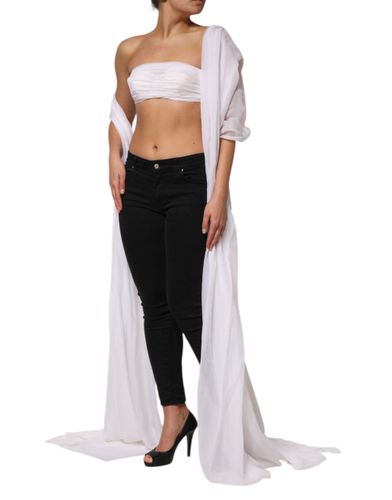 Bustier Corset Cropped Chiffon Women's Top (Pre-Owned) - Dolce & Gabbana - Modalova