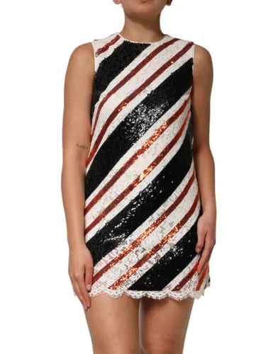 Sequin Embellished Shift Women's Dress - Dolce & Gabbana - Modalova