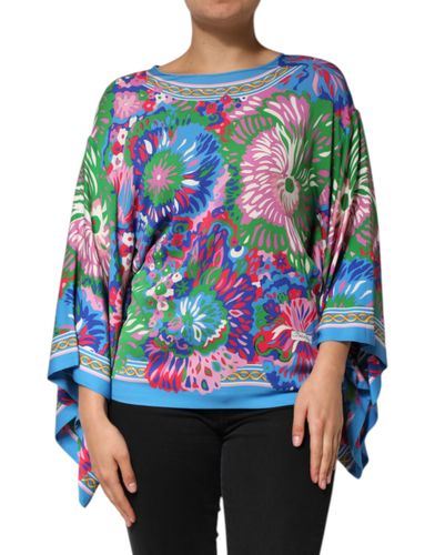 Floral Printed Tunic Blouse Women's Top (Pre-Owned) - Dolce & Gabbana - Modalova