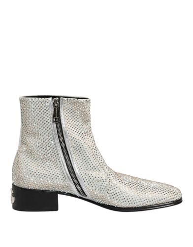 Strass DG Logo Heels Ankle Boots Men's Shoes - Dolce & Gabbana - Modalova