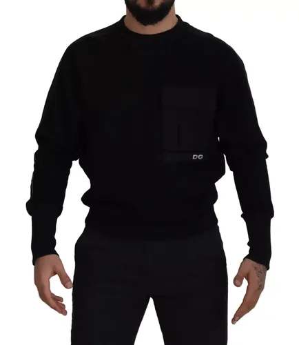 Cotton Crewneck Sweatshirt Men's Sweater - Dolce & Gabbana - Modalova