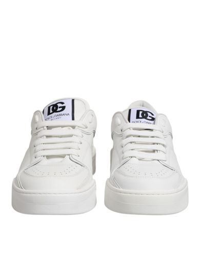 Miami Leather Low Top Sneakers Men's Shoes (Pre-Owned) - Dolce & Gabbana - Modalova