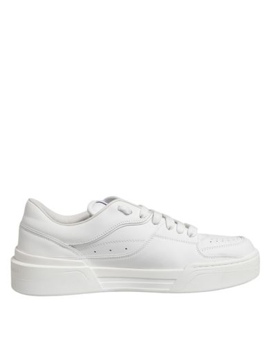 Miami Leather Low Top Sneakers Men's Shoes (Pre-Owned) - Dolce & Gabbana - Modalova
