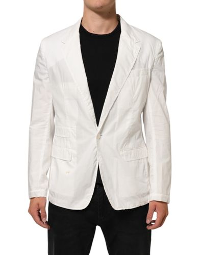 Cotton 1 Button Men Suit Men's Blazer (Pre-Owned) - Dolce & Gabbana - Modalova
