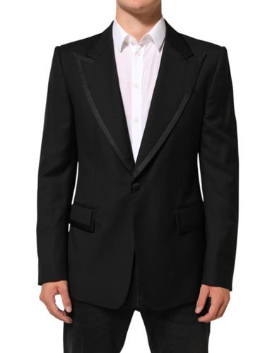 Wool 1 Button Suit Jacket Men Men's Blazer - Dolce & Gabbana - Modalova