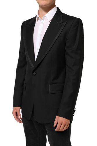 Wool 1 Button Suit Jacket Men Men's Blazer - Dolce & Gabbana - Modalova