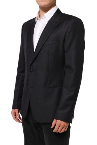 Wool 2 Buttons Suit Jacket Men Men's Blazer - Dolce & Gabbana - Modalova