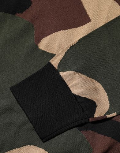Camouflage Crew Neck Men Pullover Men's Sweater - Dolce & Gabbana - Modalova