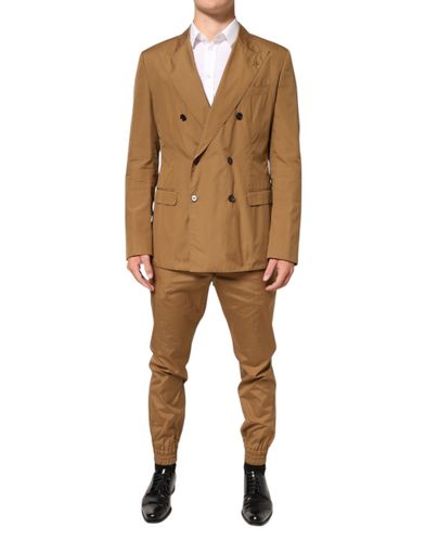 TAORMINA Double-Breasted 2 Piece Men's Suit - Dolce & Gabbana - Modalova