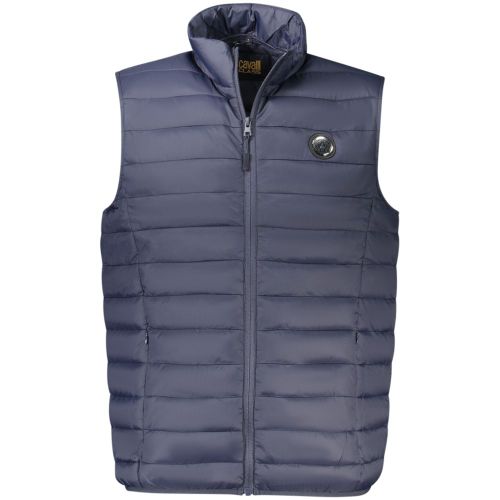 Blu Polyester Men's Men's Jacket - Cavalli Class - Modalova