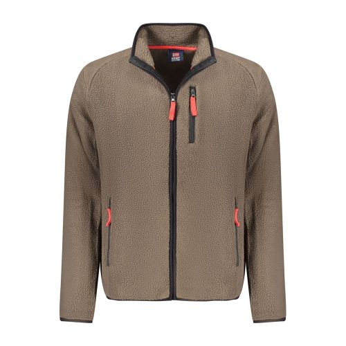 Marrone Polyester Men Men's Sweatshirt - Norway 1963 - Modalova