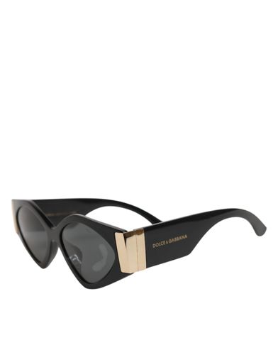 DG4396 Gray Gradient Irregular Frame Women's Sunglasses (Pre-Owned) - Dolce & Gabbana - Modalova