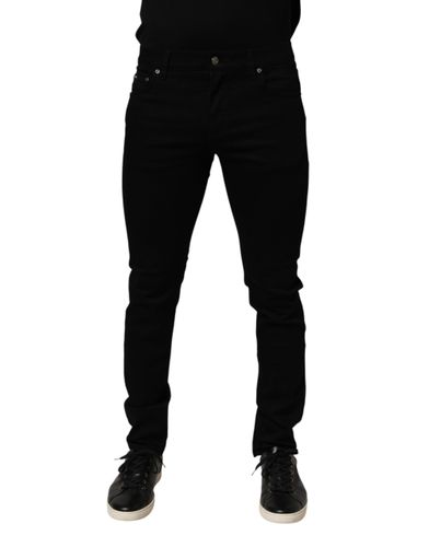 Cotton Stretch Slim Fit Men Denim Men's Jeans - Dolce & Gabbana - Modalova