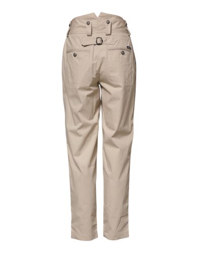 Cotton Tapered Cargo Men Trouser Men's Pants (Pre-Owned) - Dolce & Gabbana - Modalova