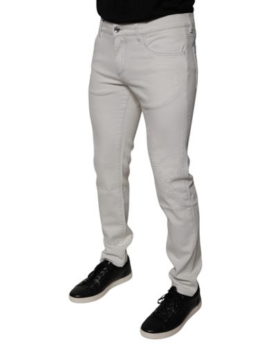 Cotton Stretch Skinny Men Denim Men's Jeans - Dolce & Gabbana - Modalova