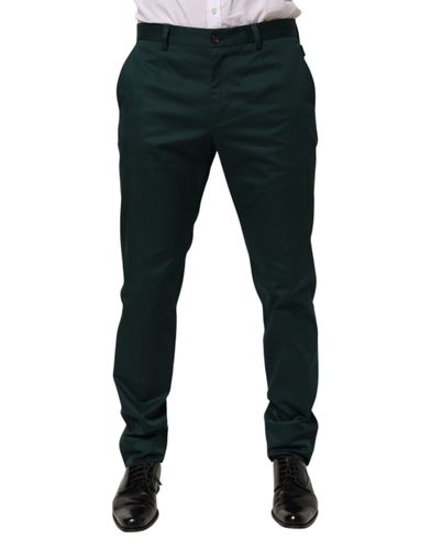 Cotton Formal Dress Men Trouser Men's Pants - Dolce & Gabbana - Modalova