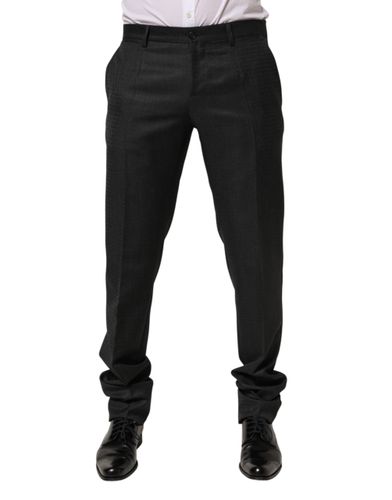 Wool Formal Dress Men Trouser Men's Pants - Dolce & Gabbana - Modalova