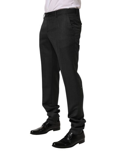 Wool Formal Dress Men Trouser Men's Pants - Dolce & Gabbana - Modalova