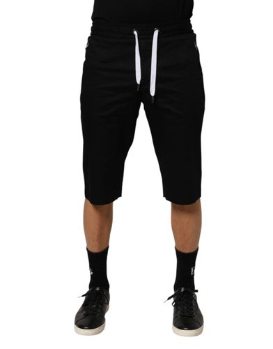 Cotton Stretch Men Bermuda Men's Shorts - Dolce & Gabbana - Modalova