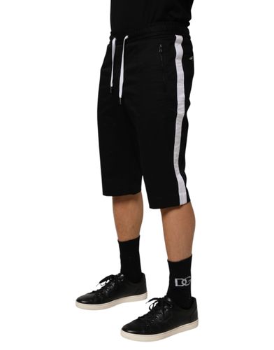 Cotton Stretch Men Bermuda Men's Shorts - Dolce & Gabbana - Modalova