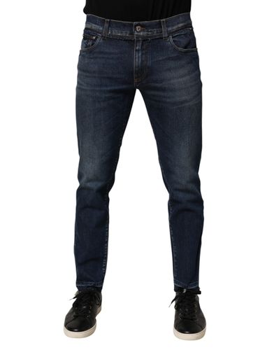 Cotton Stretch Skinny Men Denim Men's Jeans - Dolce & Gabbana - Modalova