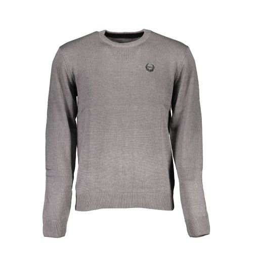 Grigio Cotton Mens Men's Sweater - Gianmarco Venturi - Modalova
