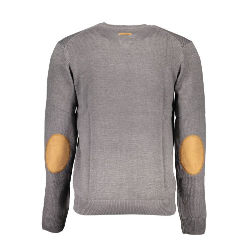 Grigio Cotton Mens Men's Sweater - Gianmarco Venturi - Modalova