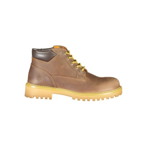 Marrone Leather Men's Men's Sneaker - Lumberjack - Modalova