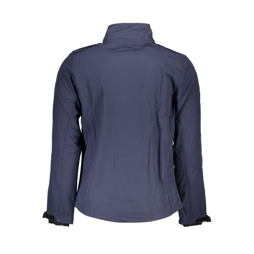 Blu Polyester Men's Men's Jacket - Gianmarco Venturi - Modalova