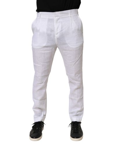 Linen Formal Dress Trouser Men's Pants (Pre-Owned) - Daniele Alessandrini - Modalova