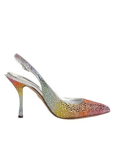 Sequin Slingback Pumps Women's Shoes - Dolce & Gabbana - Modalova