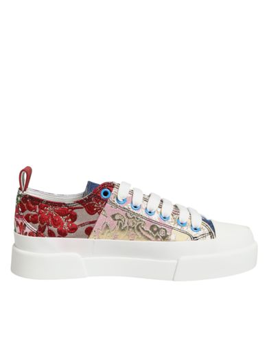 Patchwork Low Top Sneakers Women's Shoes (Pre-Owned) - Dolce & Gabbana - Modalova