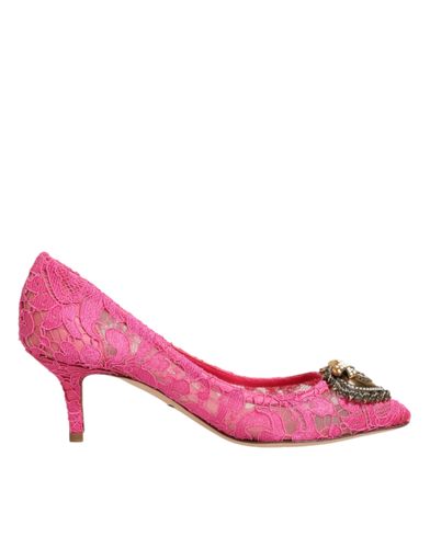 Taormina Lace DEVOTION Pumps Women's Shoes - Dolce & Gabbana - Modalova