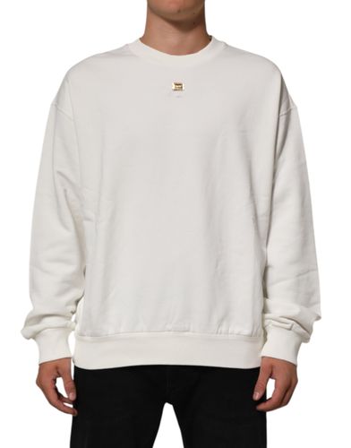 DG Logo Crew Neck Sweatshirt Men's Sweater (Pre-Owned) - Dolce & Gabbana - Modalova
