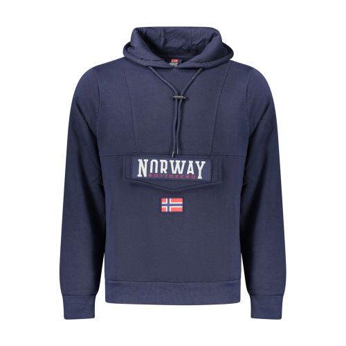 Cotton Men's Hooded Men's Sweatshirt - Norway 1963 - Modalova