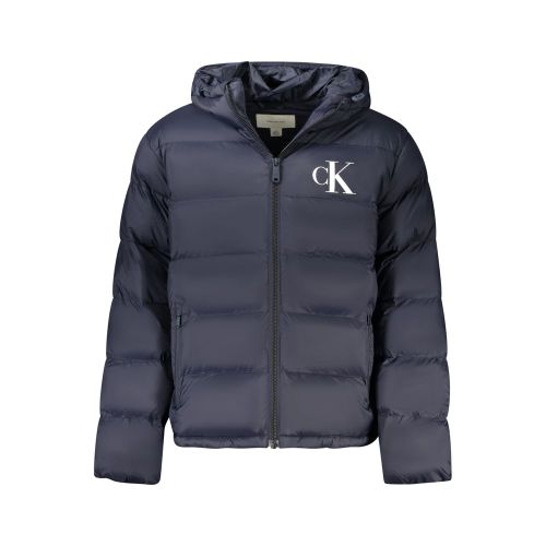 Blu Poliammide Men's Men's Jacket - Calvin Klein - Modalova