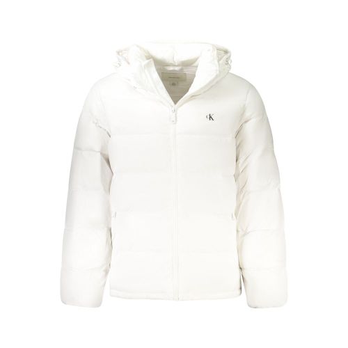 Bianco Poliammide Men's Men's Jacket - Calvin Klein - Modalova