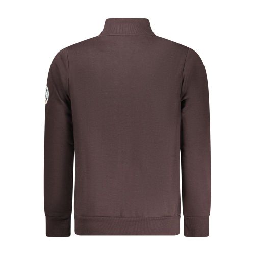 Marrone Cotton Men Men's Sweatshirt - Norway 1963 - Modalova