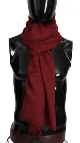 DG Crown Cashmere Silk Shawl Fringe Wrap Men's Scarf - Dolce & Gabbana - Modalova