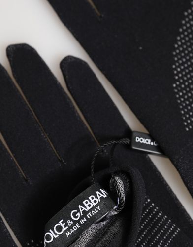 DG Logo Cotton Hands Mitten Men Men's Gloves - Dolce & Gabbana - Modalova