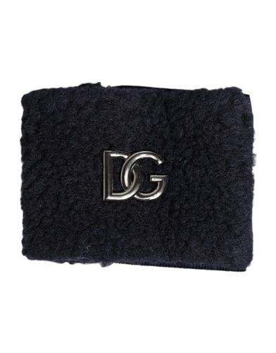 Polyester Logo Plaque Men One Size Men's Wristband - Dolce & Gabbana - Modalova