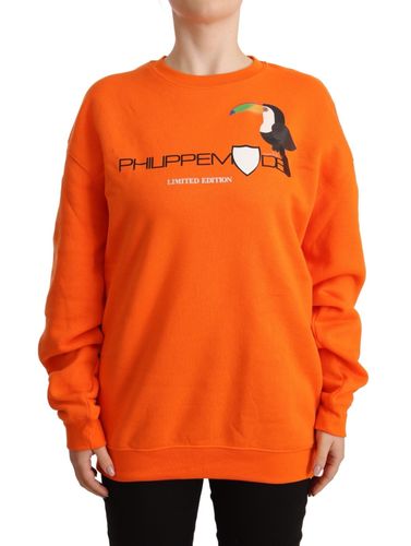 Printed Long Sleeves Pullover Women's Sweater - Philippe Model - Modalova