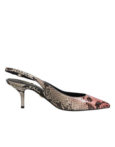Leather Heels Slingback Women's Shoes (Pre-Owned) - Dolce & Gabbana - Modalova