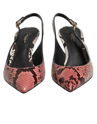 Leather Heels Slingback Women's Shoes (Pre-Owned) - Dolce & Gabbana - Modalova