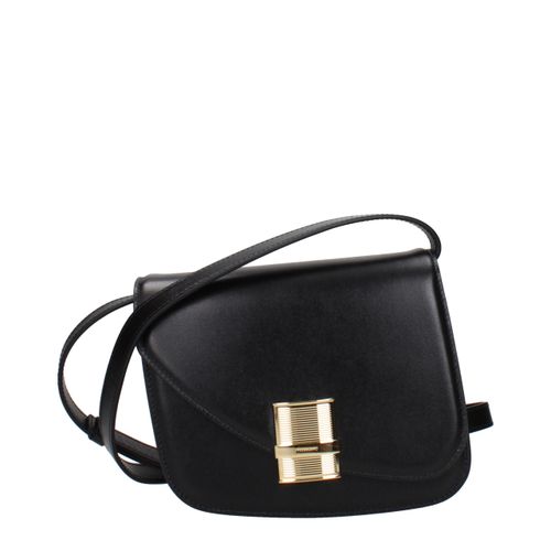 Leather Crossbody Women's Bag - Ferragamo - Modalova