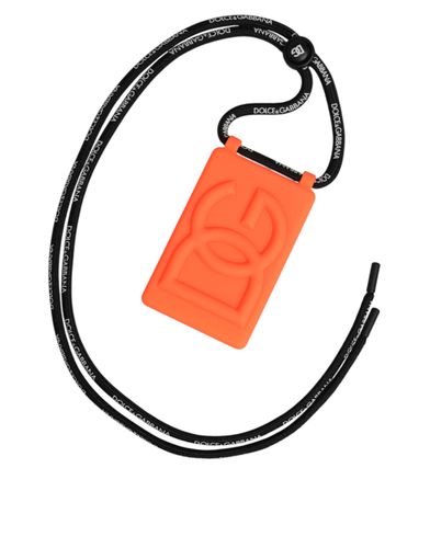 Holder Neon Rubber DG Embossed Adjustable Badge - Dolce & Gabbana - Modalova