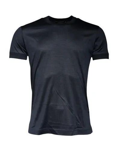 Silk Crew Neck Short Sleeves Men Men's T-shirt - Dolce & Gabbana - Modalova